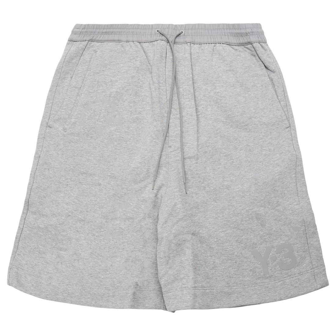 Adidas Y-3 Men Classic Terry Shorts (gray / medium grey heather)