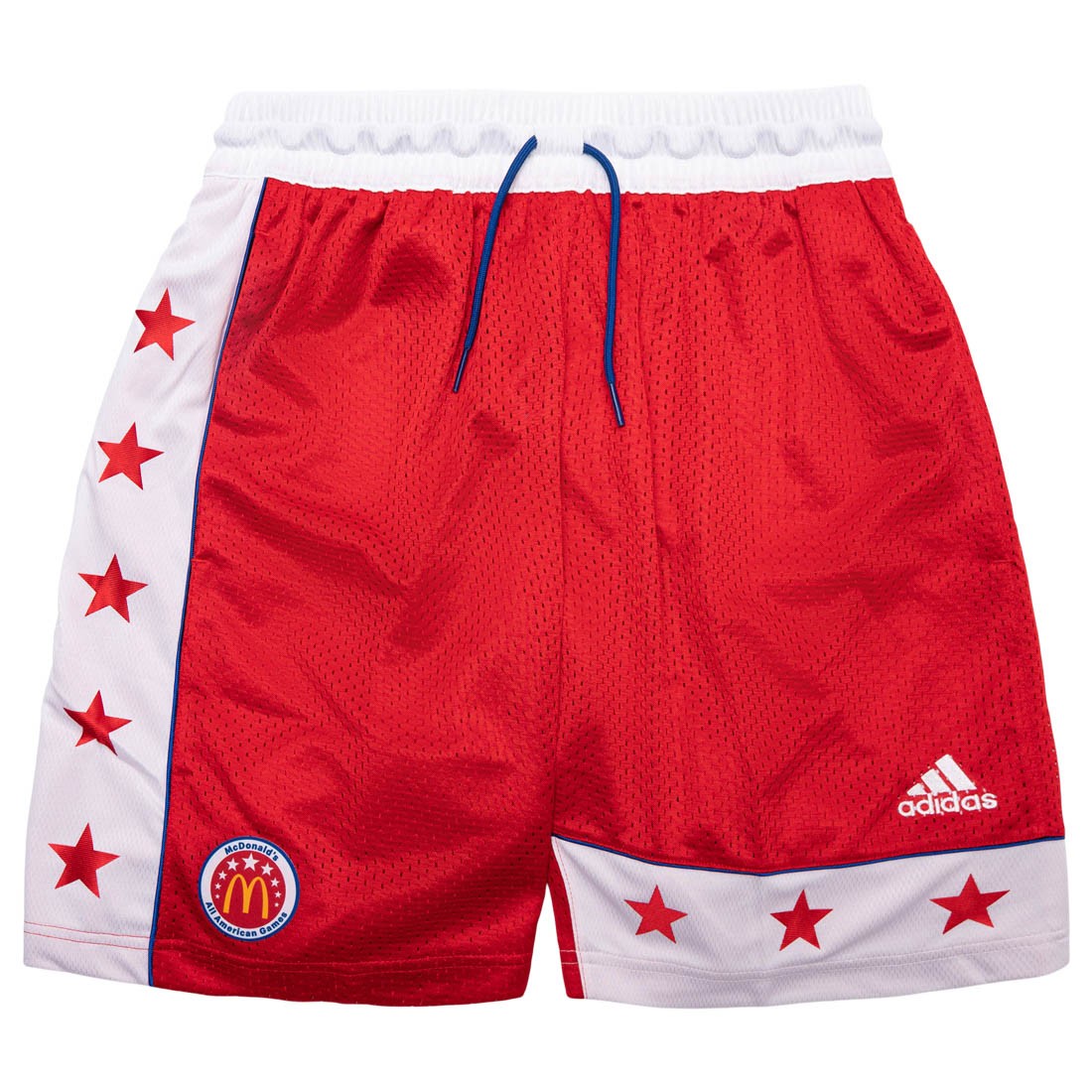 Adidas Men McDonald's All American Game OS Shorts red white