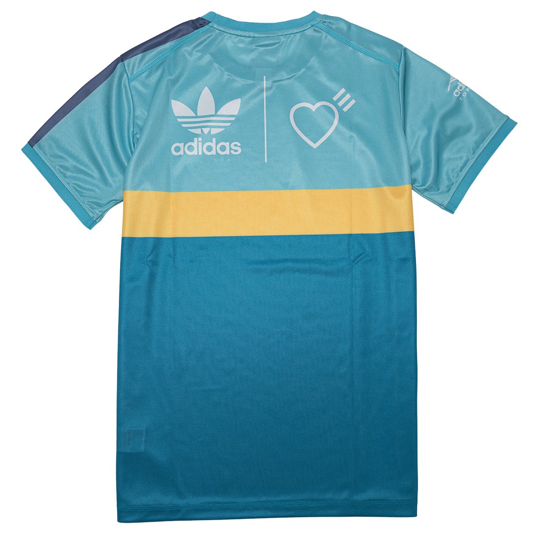 Adidas x Human Made Men Graphic Tee (blue / light aqua / st fading ocean)