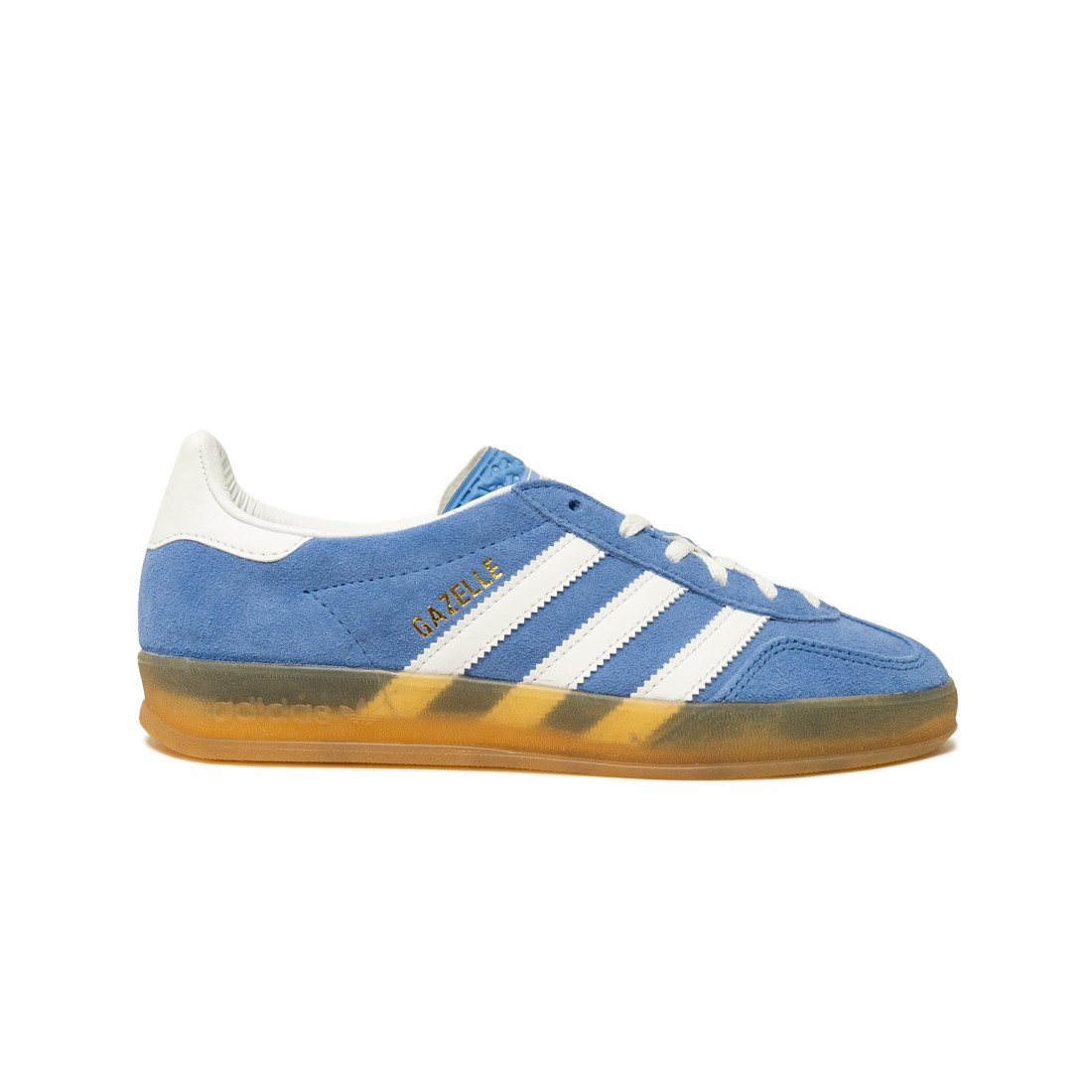 Adidas Women Gazelle Indoor (blue / footwear white / goldmt)