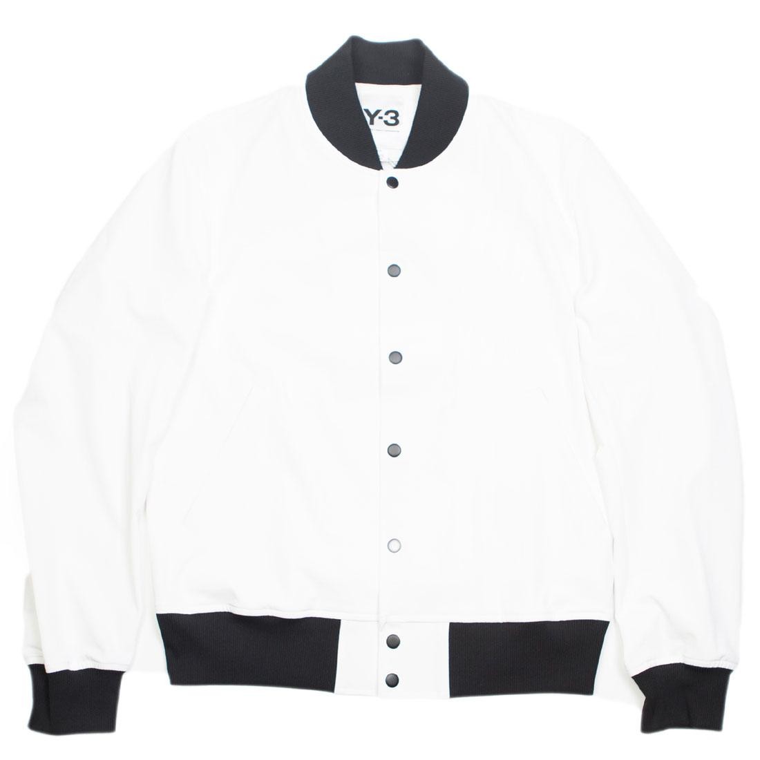 White bomber hotsell jacket men