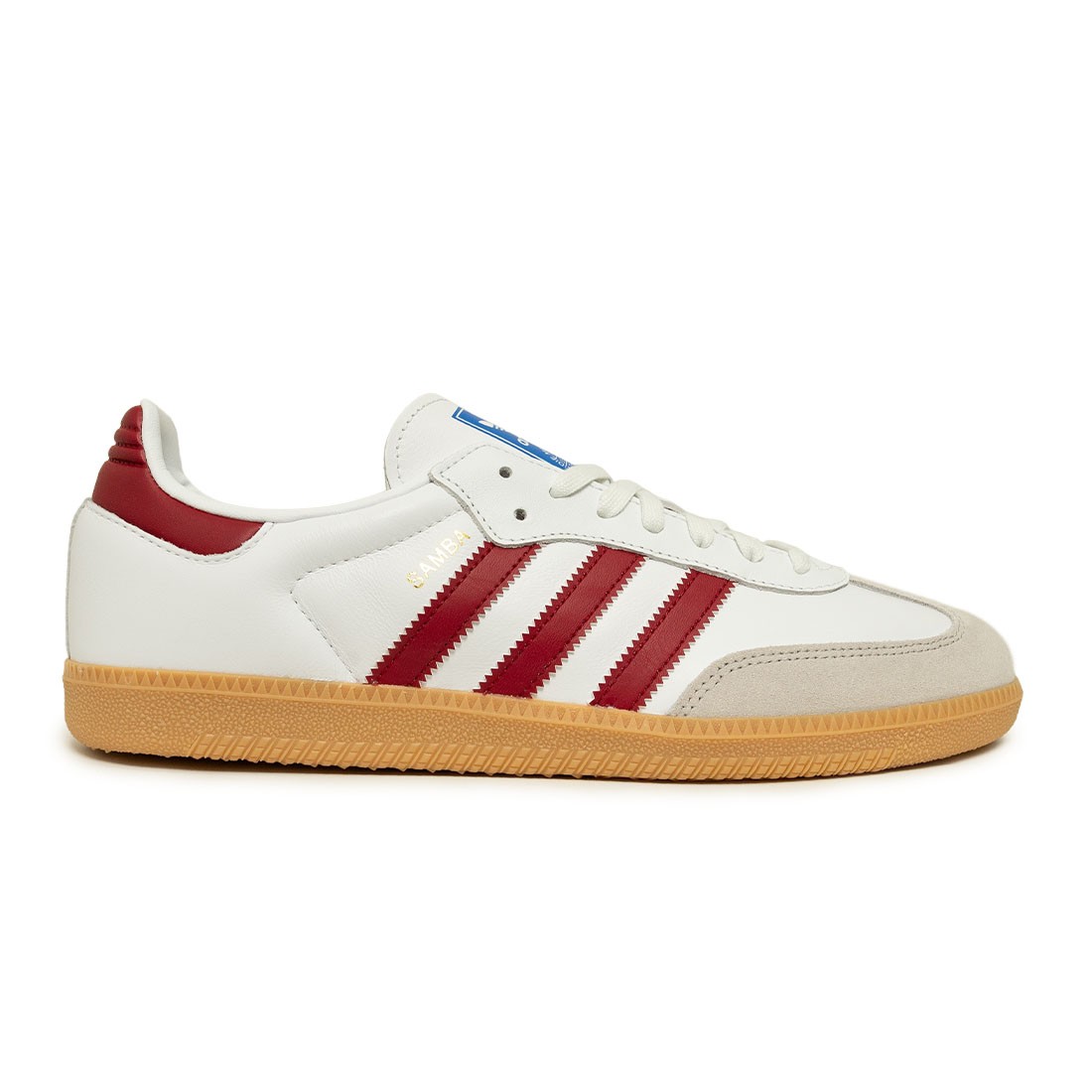Adidas Men Samba OG (white / shoes burgundy / gum 3)
