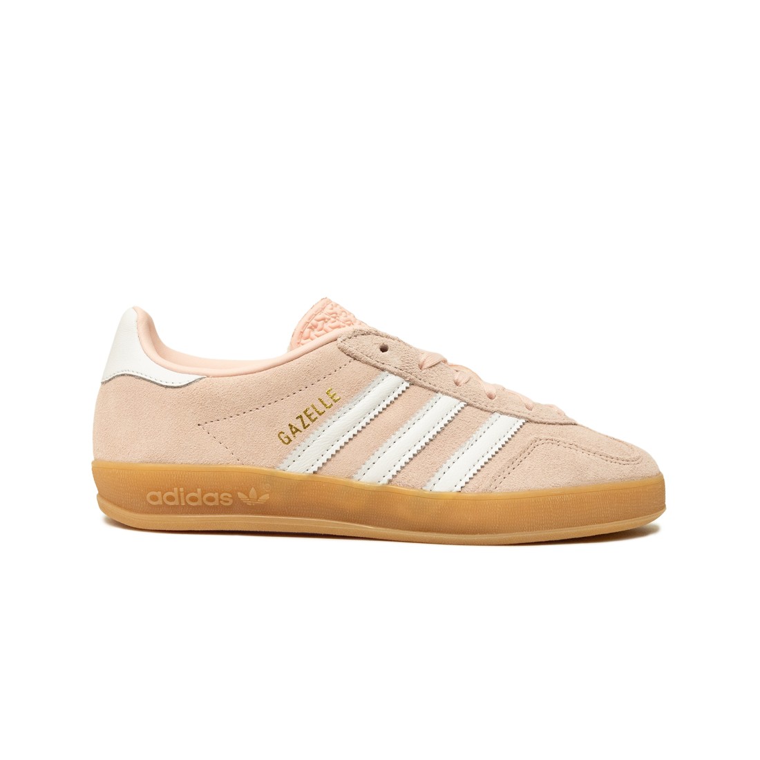 Adidas Women Gazelle Indoor (sand pink / footwear white / gum3)