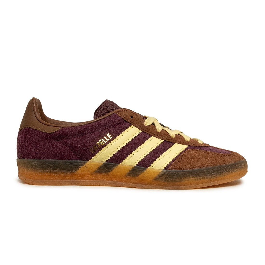 Adidas Men Gazelle Indoor (brown / maroon / almost yellow / preloved brown)