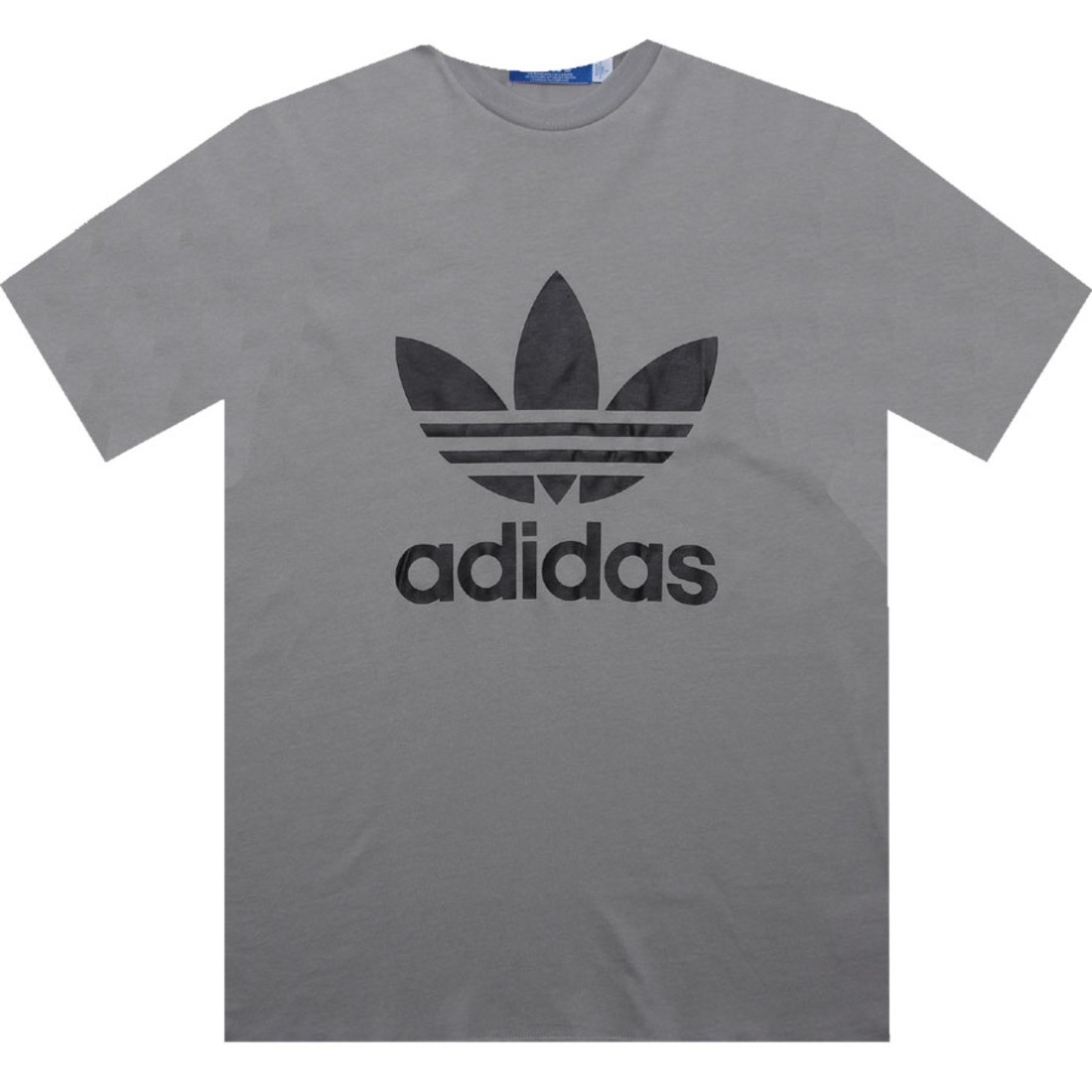 Adidas Trefoil Tee (shift grey / black)