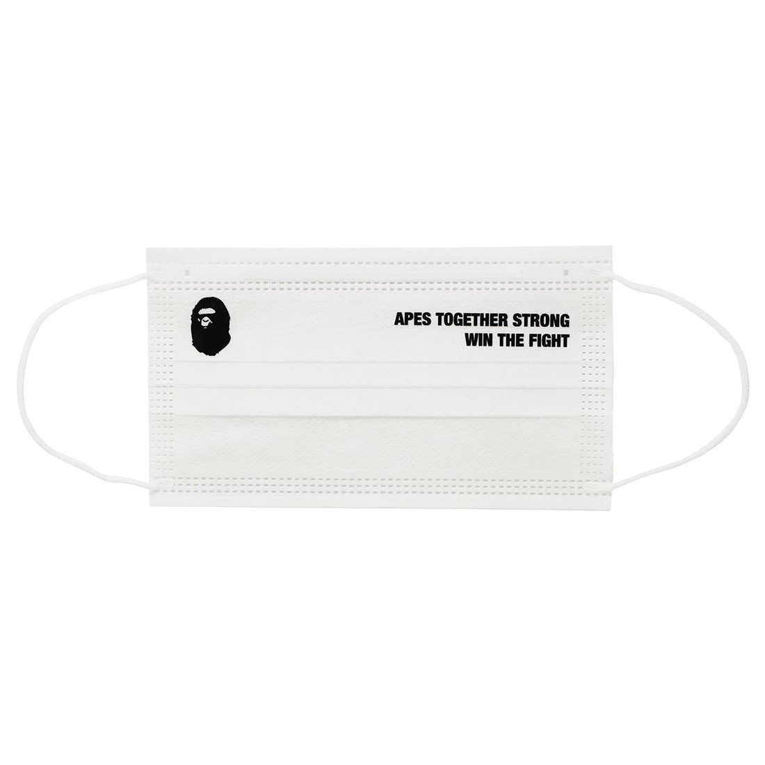 A Bathing Ape ABC Neon Camo Case And Mask (white)