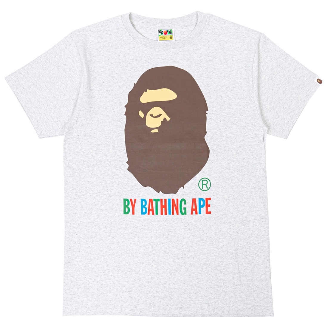 A Bathing Ape Men Colors By Bathing Ape Tee gray