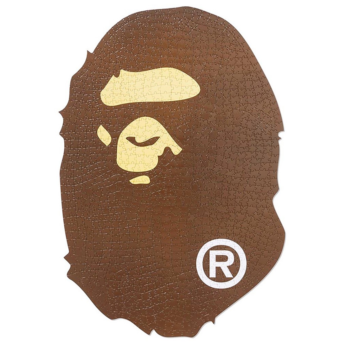 A Bathing Ape Ape Head Puzzle (brown)
