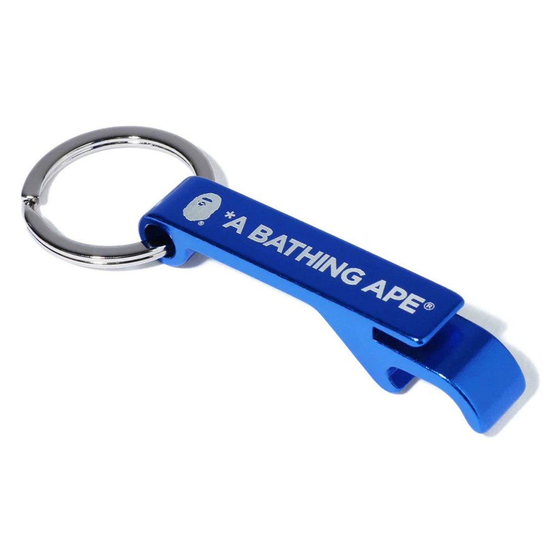 A Bathing Ape Bape Bottle Opener Keychain (blue)