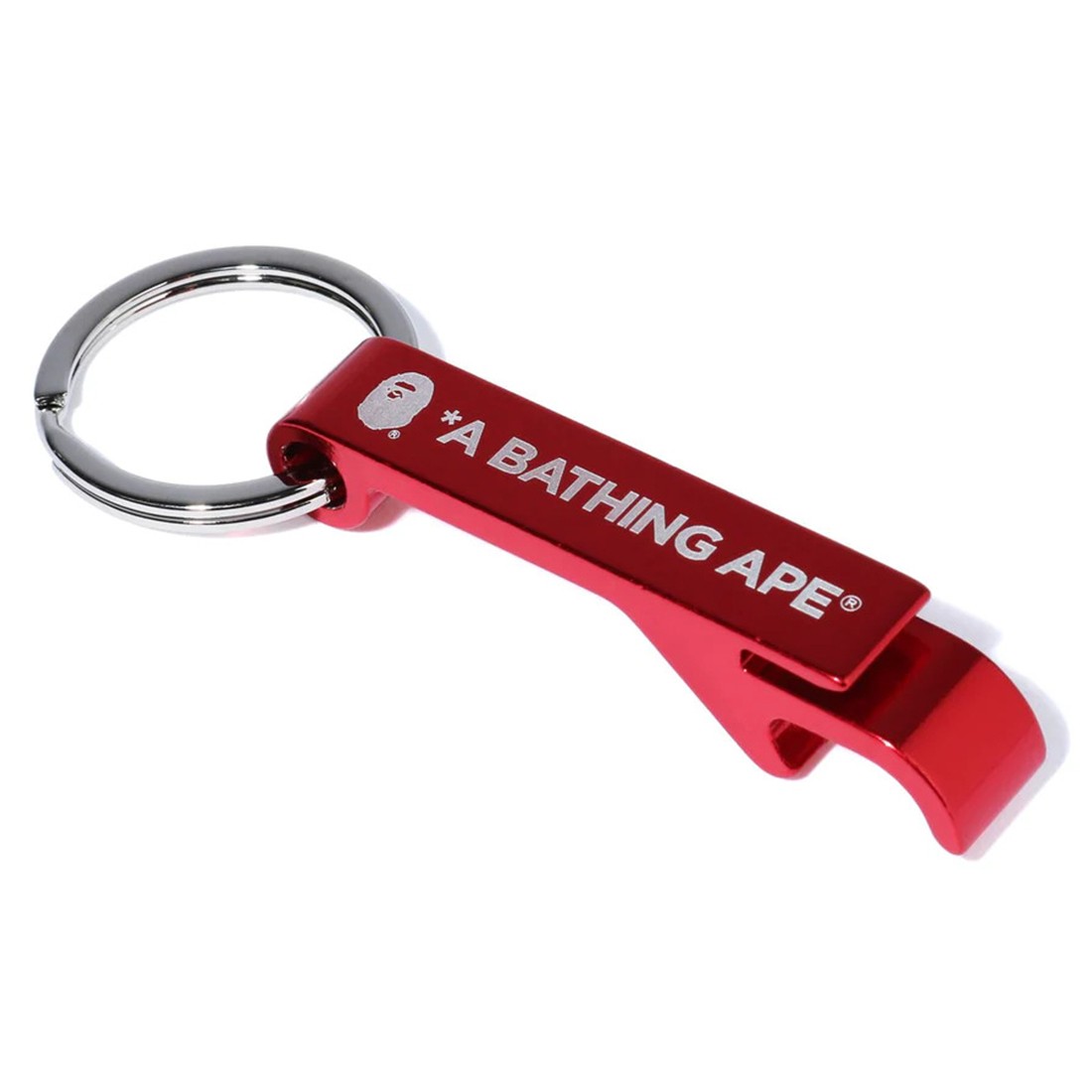 A Bathing Ape Bape Bottle Opener Keychain (red)