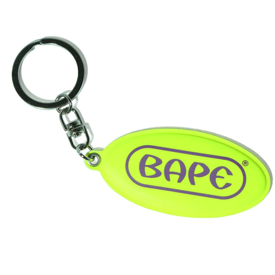 A Bathing Ape Bape Reflective Keychain (yellow)