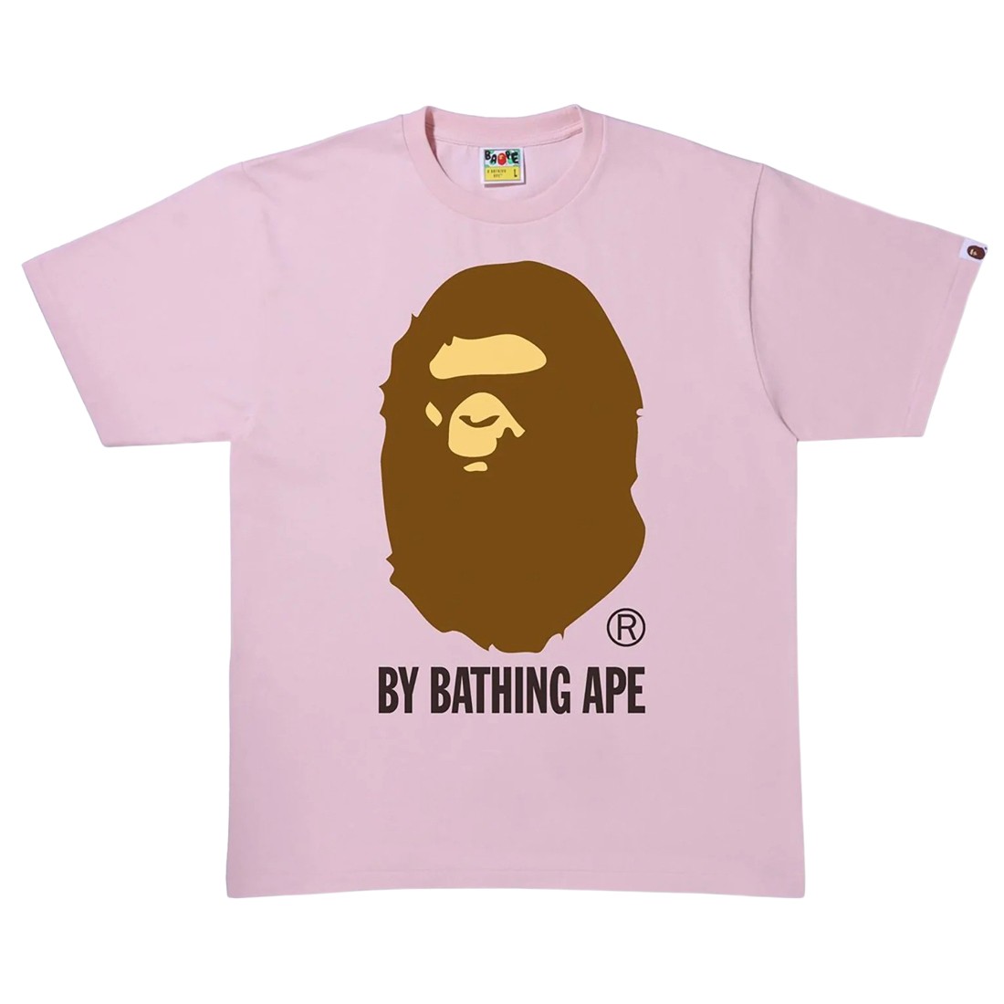 A Bathing Ape Men By Bathing Ape Tee (pink)