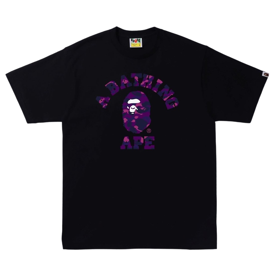 BAPE x Undefeated College Tee White