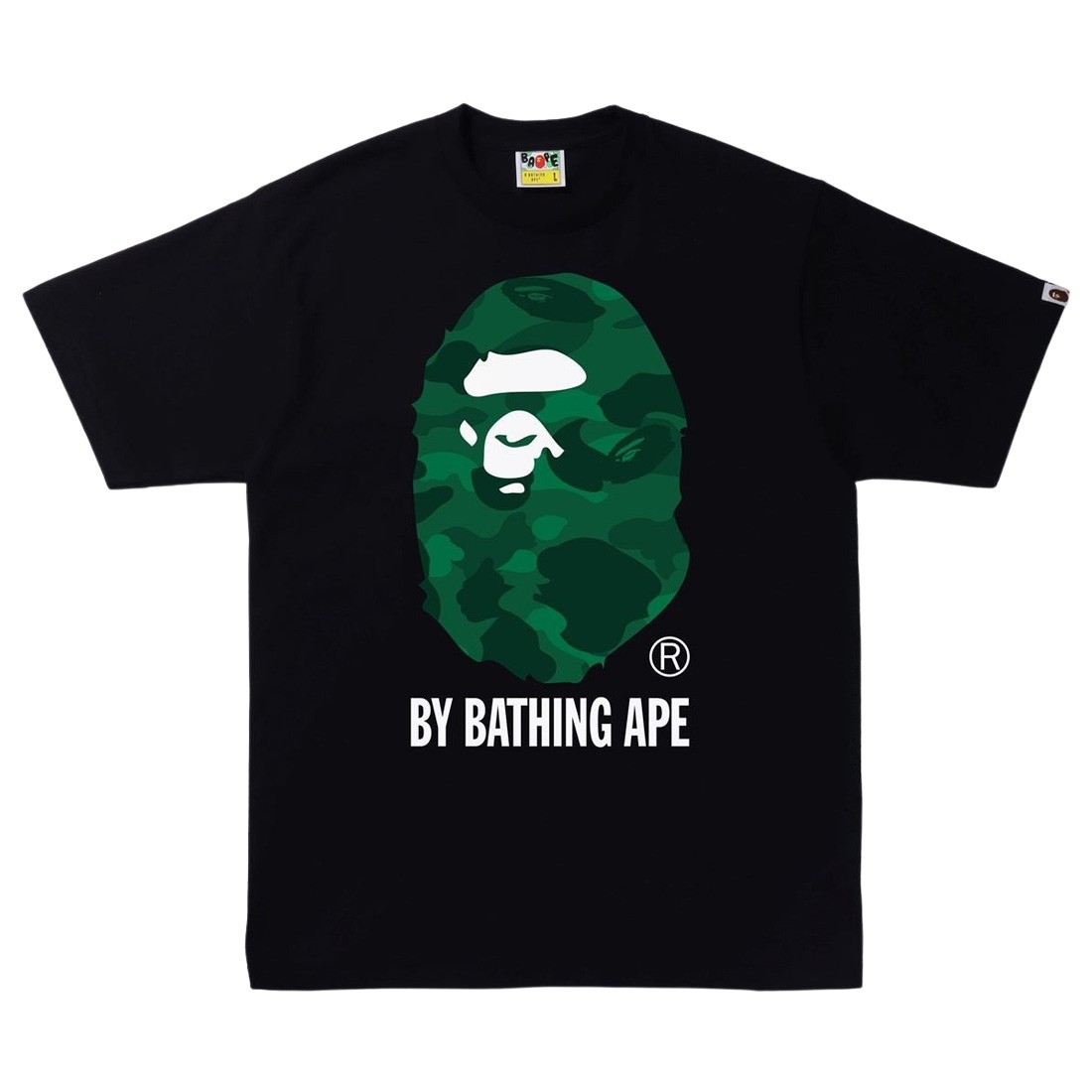 A Bathing Ape Men Color Camo C By Bathing Ape Tee black green
