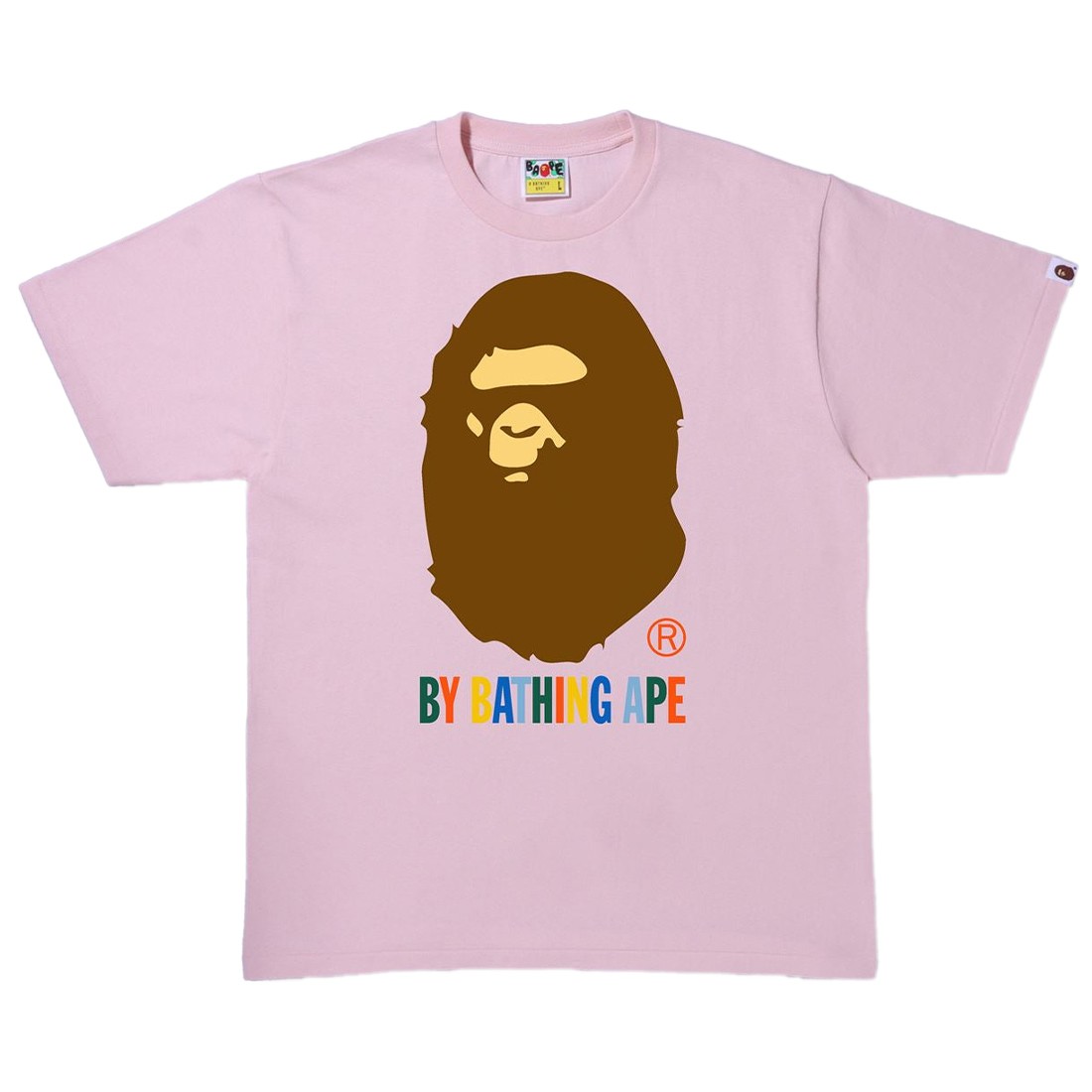 A Bathing Ape Men Colors By Bathing Ape Tee (pink)