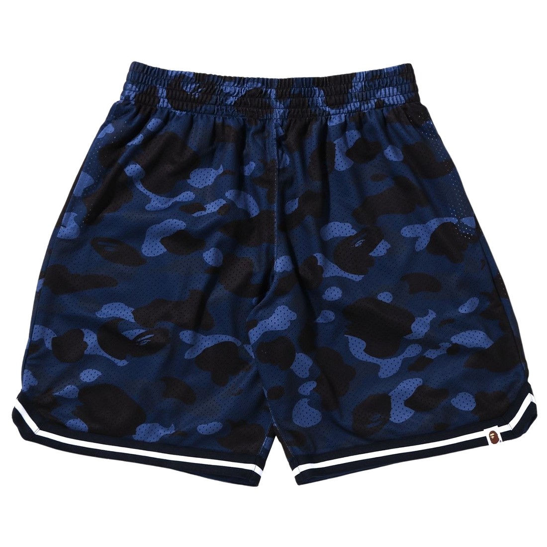 Blue camo best sale bape shorts