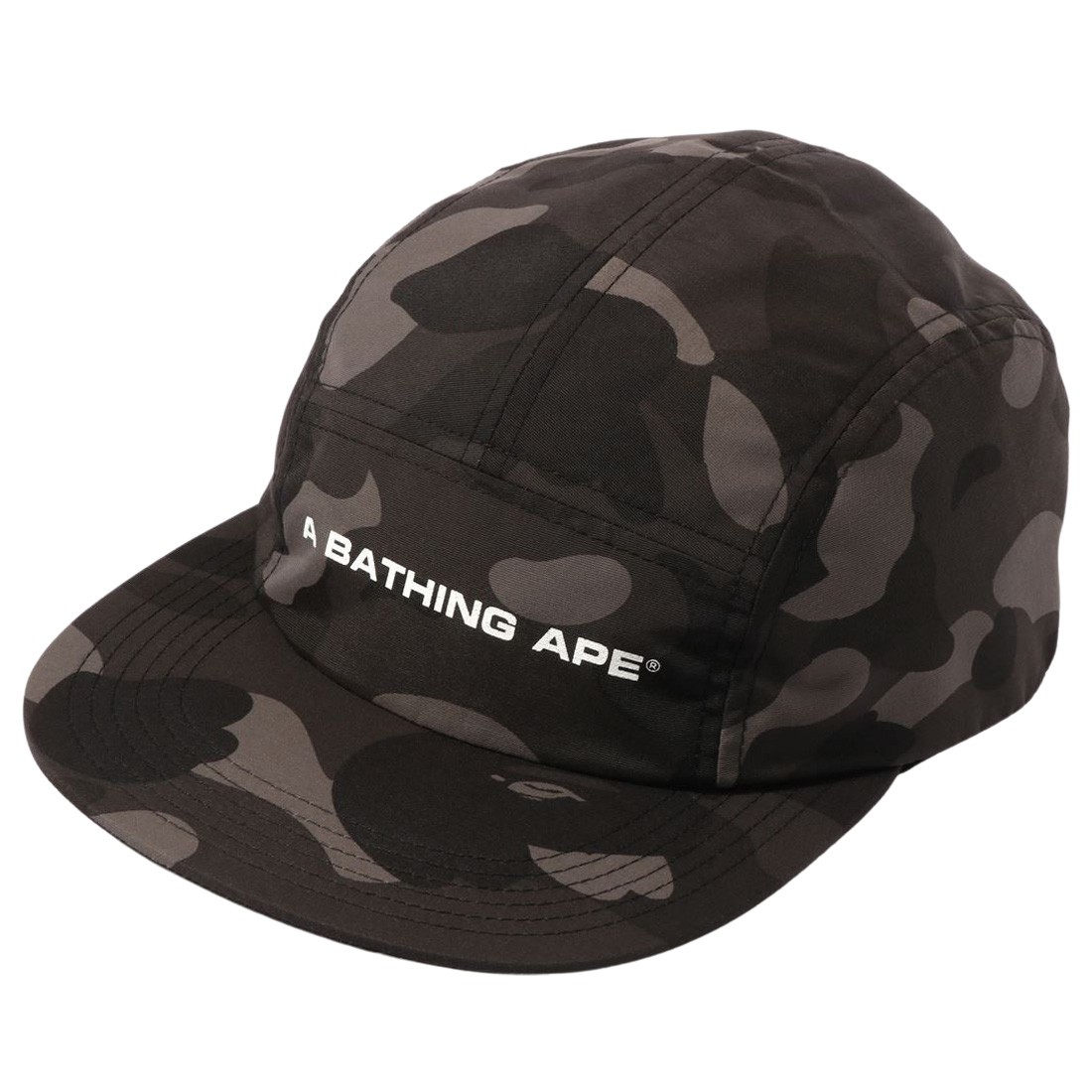 A Bathing Ape Color Camo Jet Cap (black)