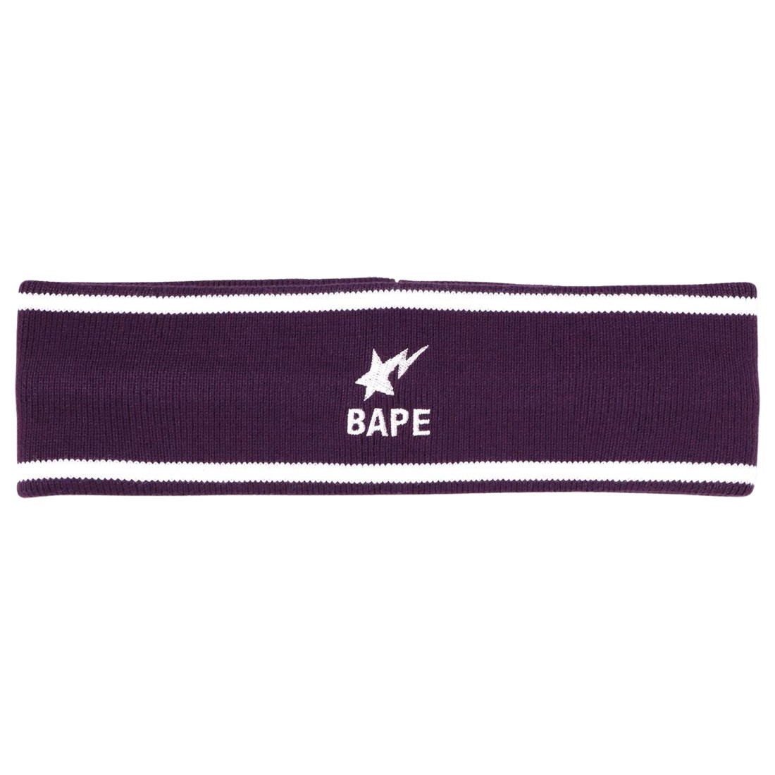 A Bathing Ape Bapesta Headband (purple)