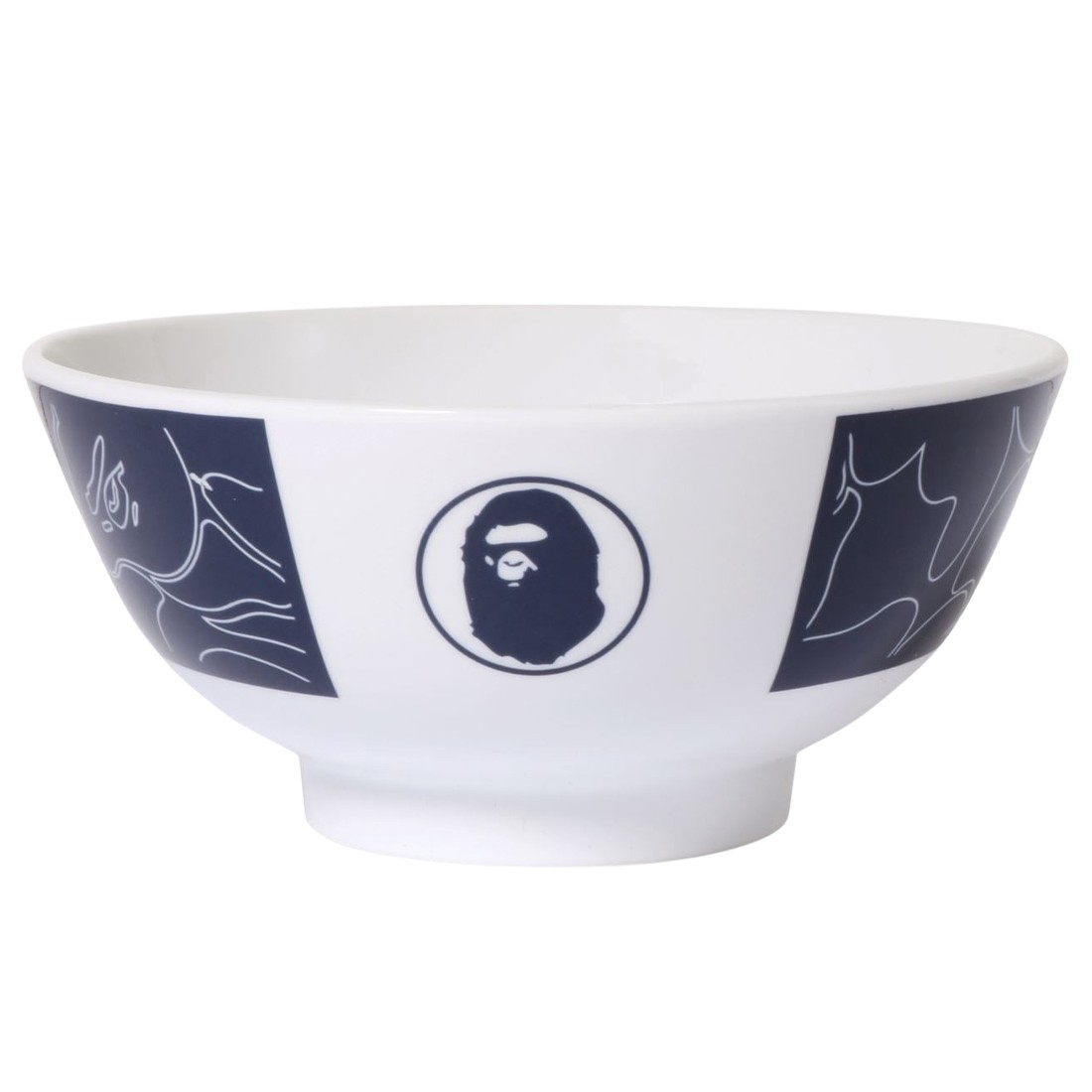 A Bathing Ape Solid Camo Rice Bowl (white)