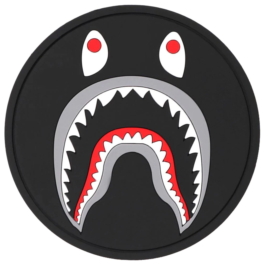 A Bathing Ape Shark Rubber Coaster (black)