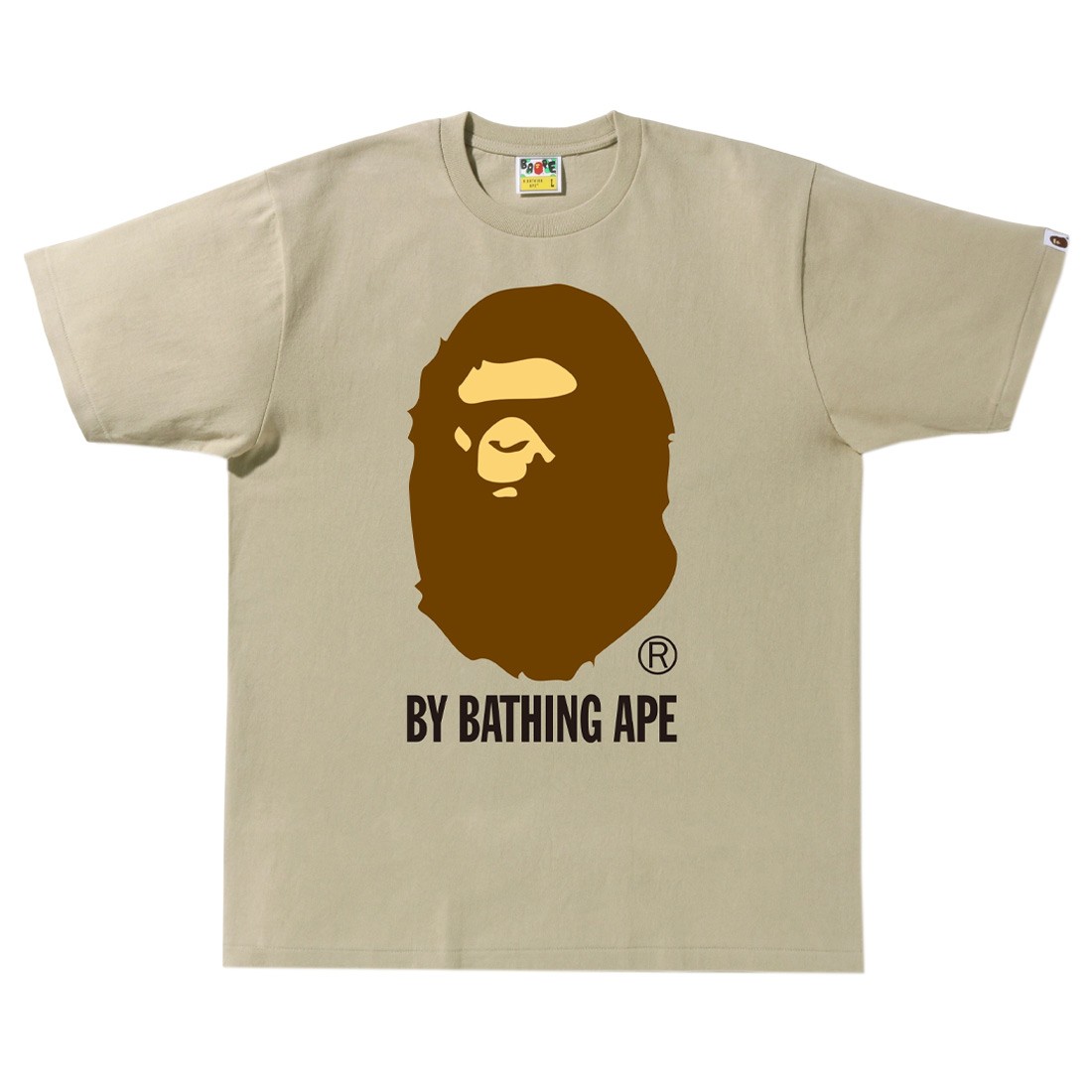 A Bathing Ape Men By Bathing Ape Tee (beige)