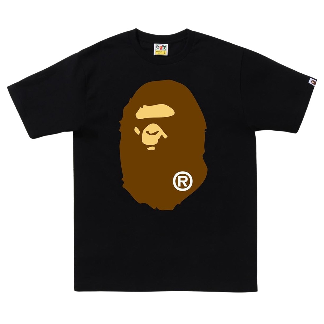 A Bathing Ape Men Big Ape Head Tee (black)