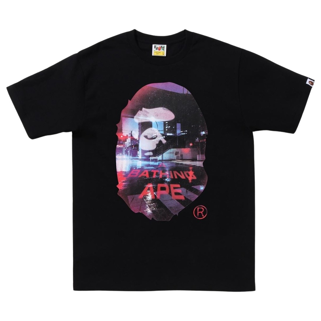 A Bathing Ape Men Back Street Tee (black)