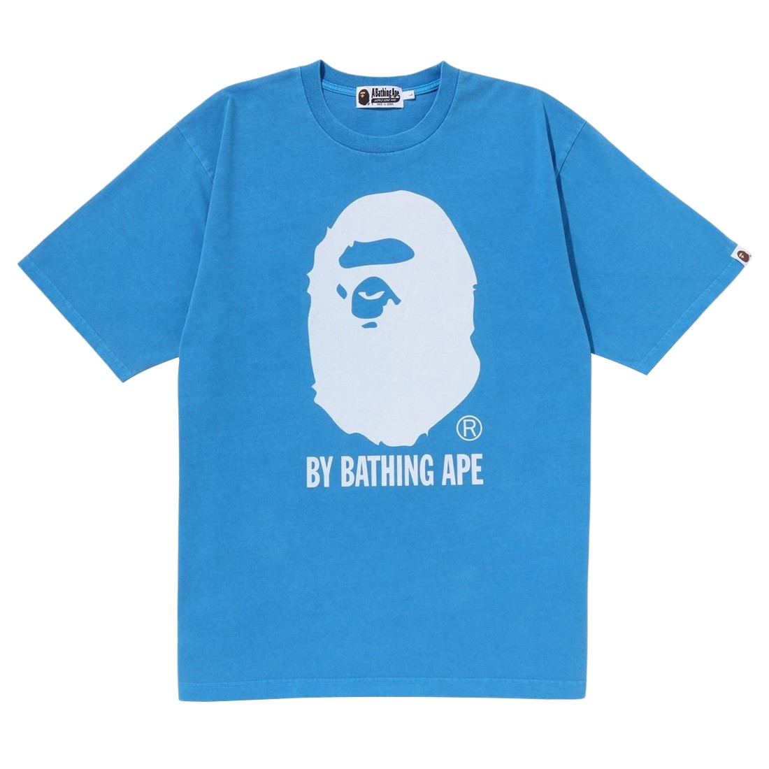 BAPE A Bathing Ape L/S Tee Tee Blue