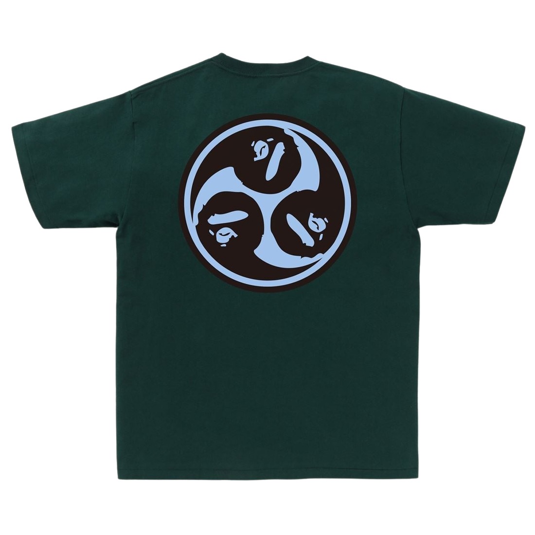 A Bathing Ape Men Japan Culture Mitsudomoe Tee (green)