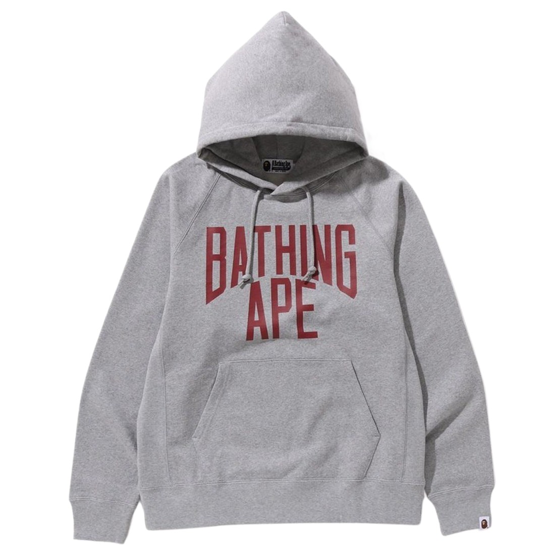 A Bathing Ape Men NYC Logo Pullover Hoodie (gray)