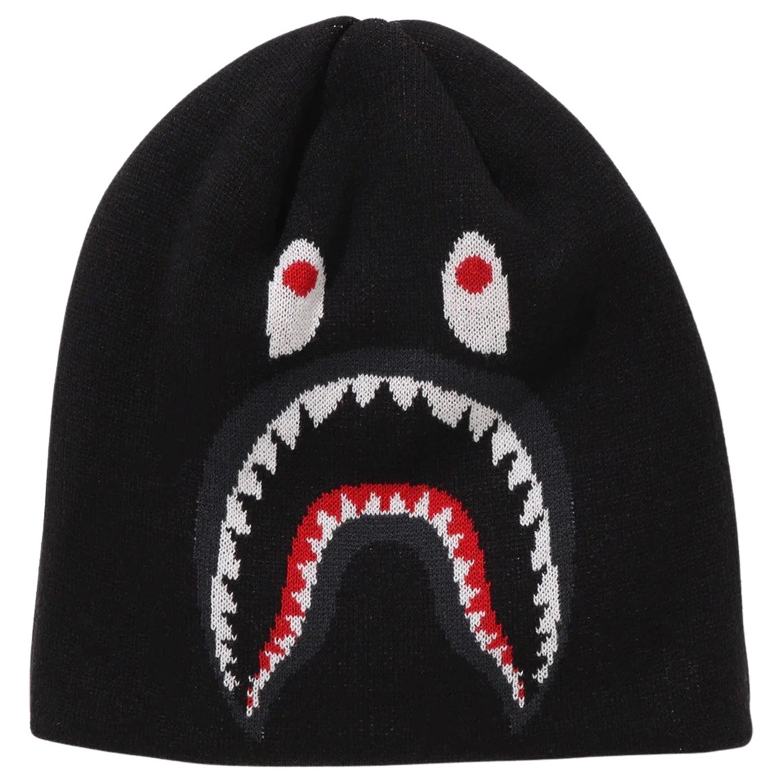 A Bathing Ape 2nd Shark Knit Cap (black)