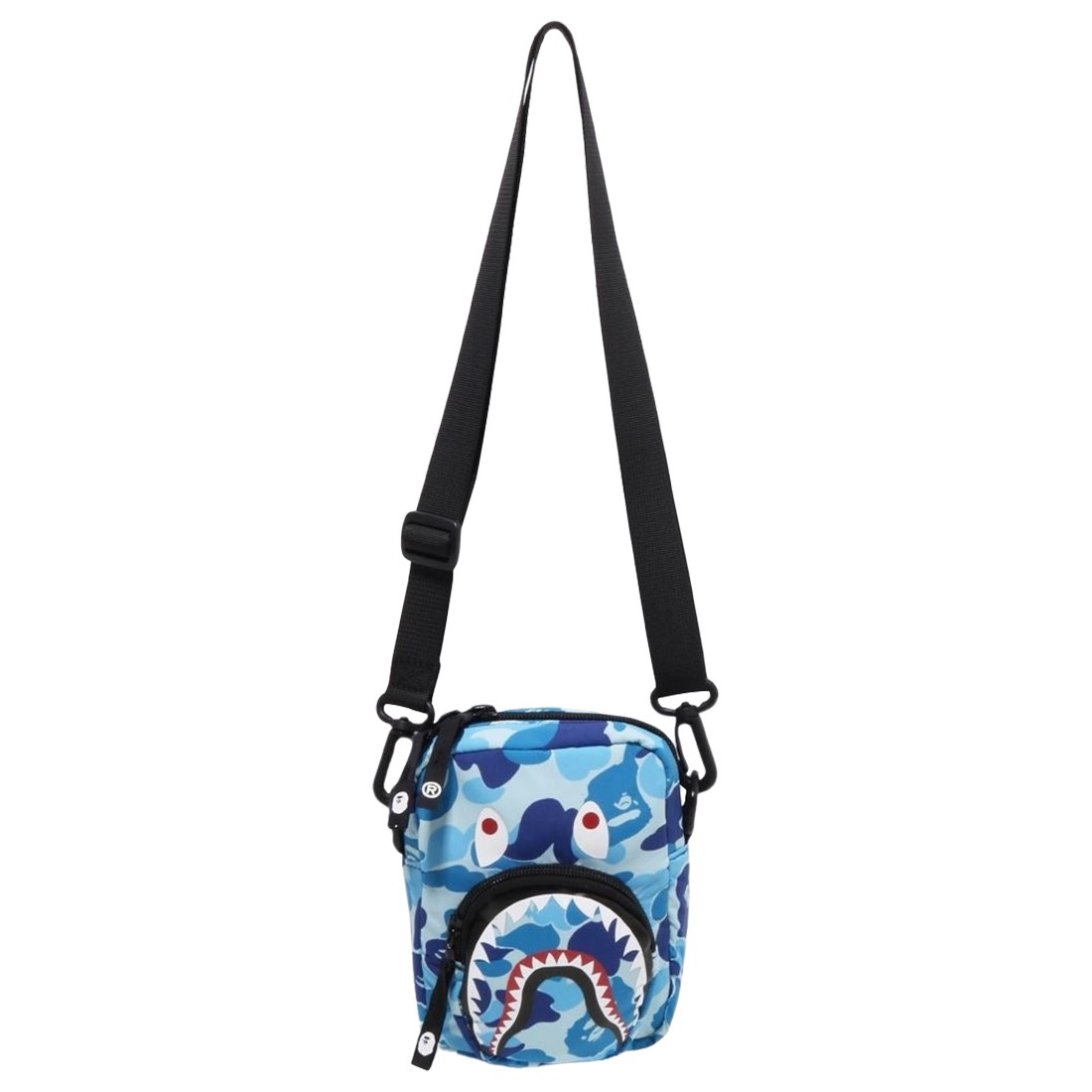 A Bathing Ape ABC Camo Shark Mini Bag (blue)