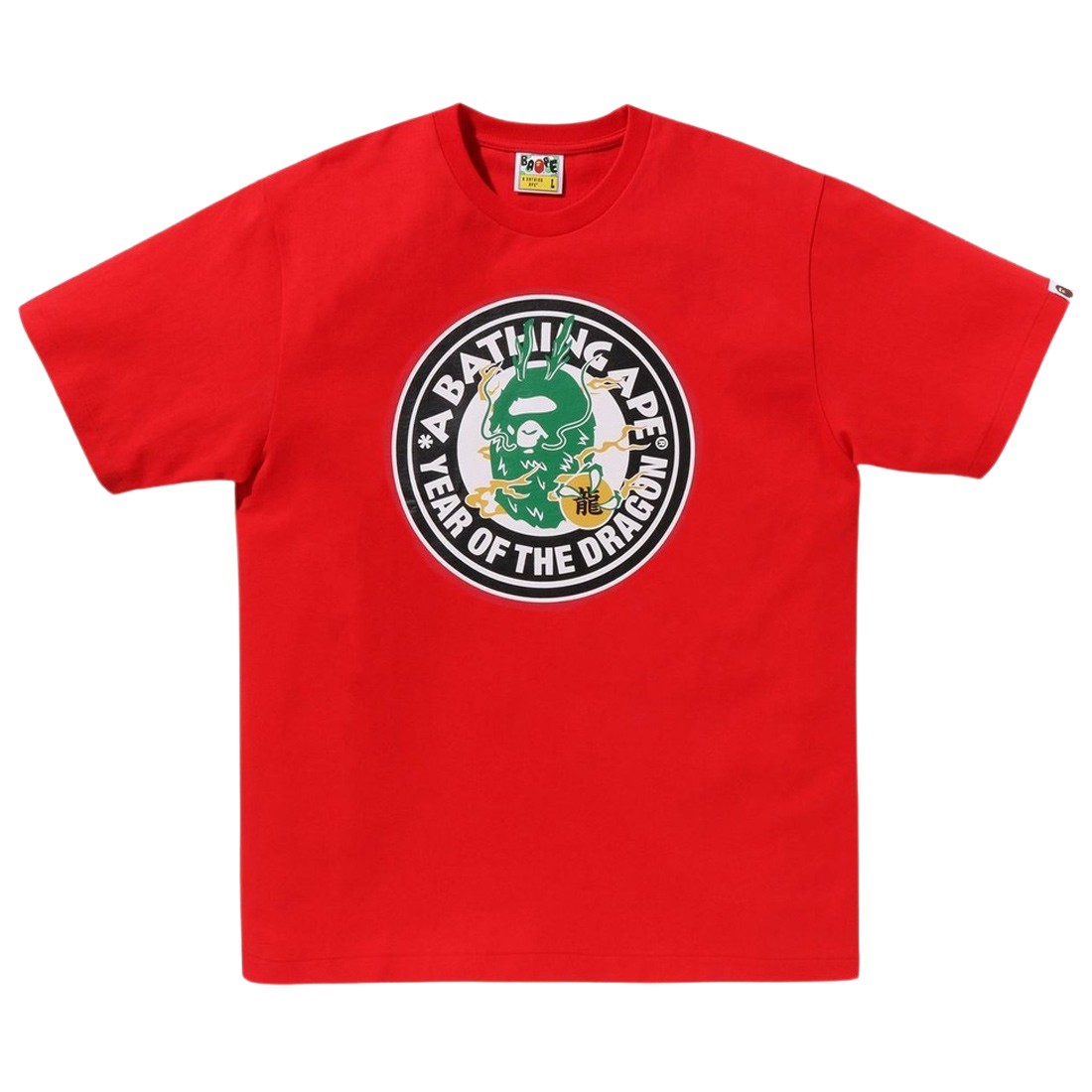 A Bathing Ape Men Year Of The Dragon Tee (red)