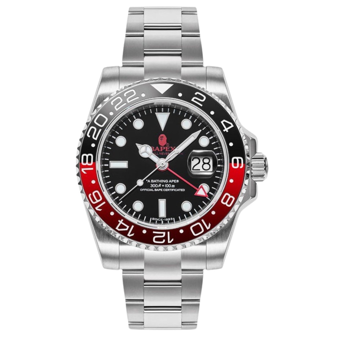 A Bathing Ape Type 2 Bapex (black / red)