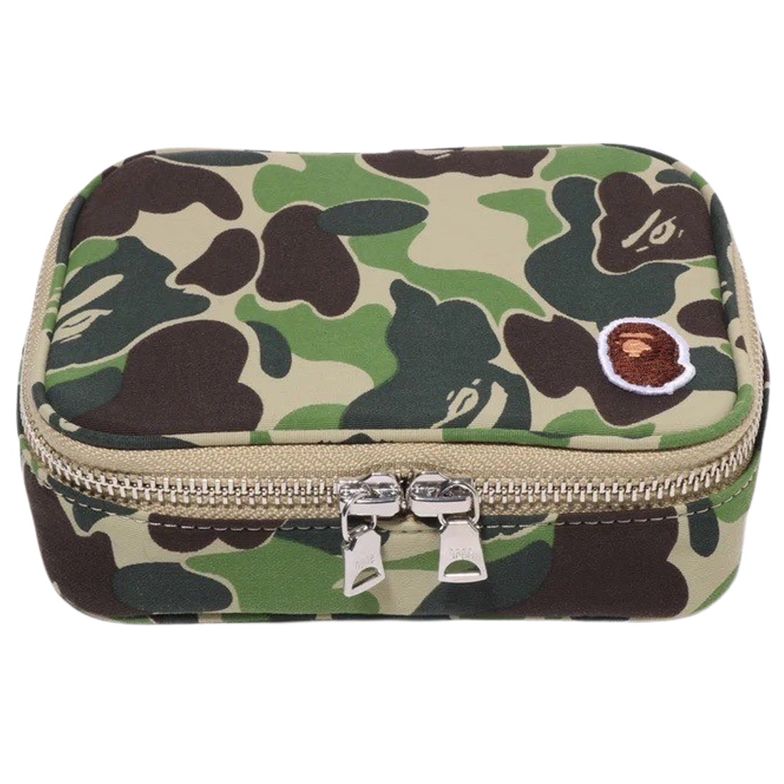 A Bathing Ape ABC Camo Amenity Pouch (green)