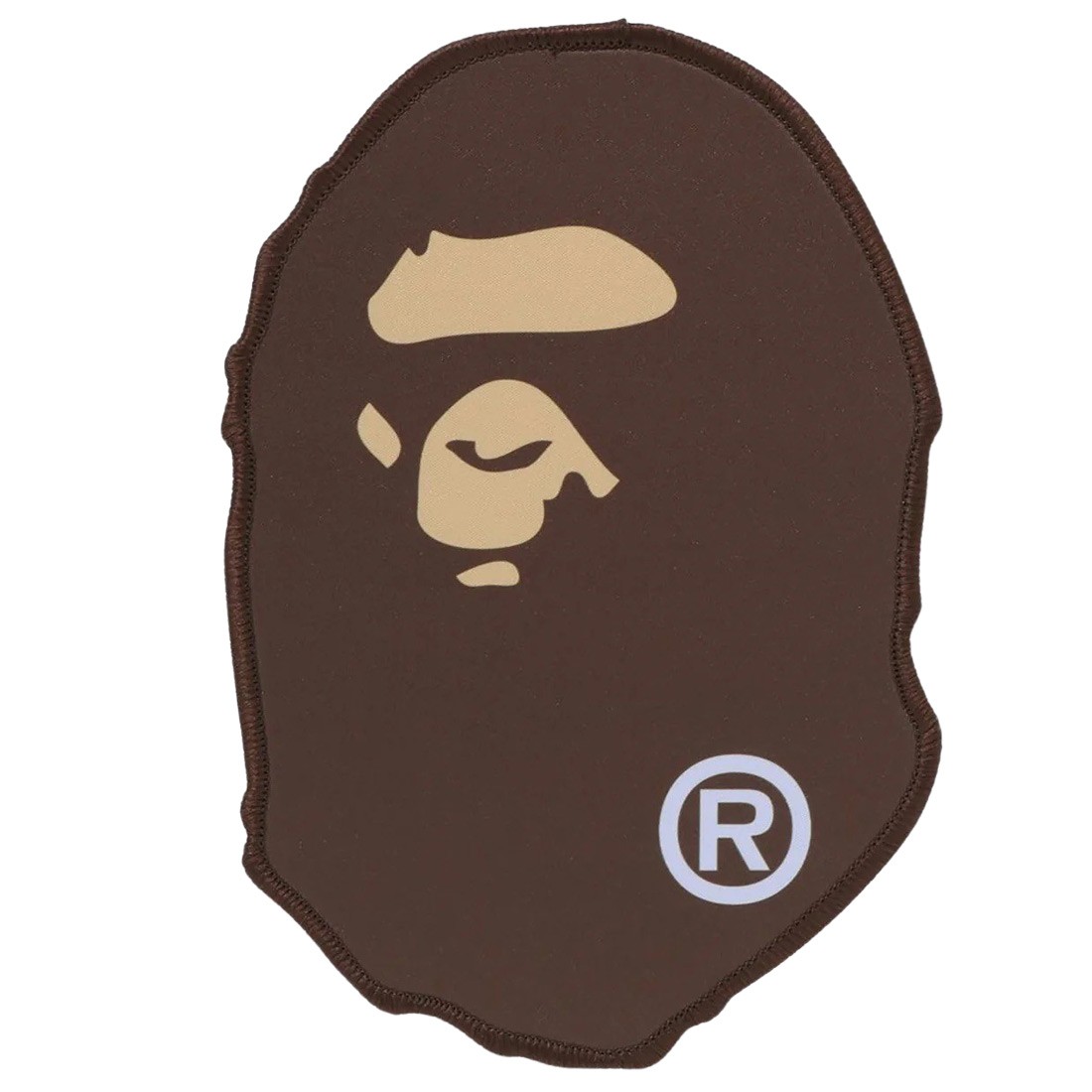 A Bathing Ape Ape Head Mouse Pad (brown)