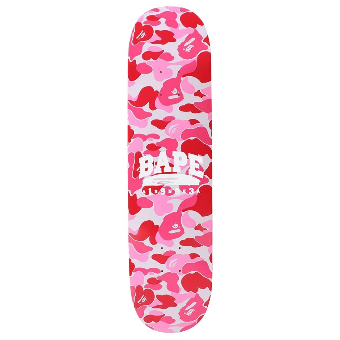 A Bathing Ape ABC Camo Skateboard (pink)
