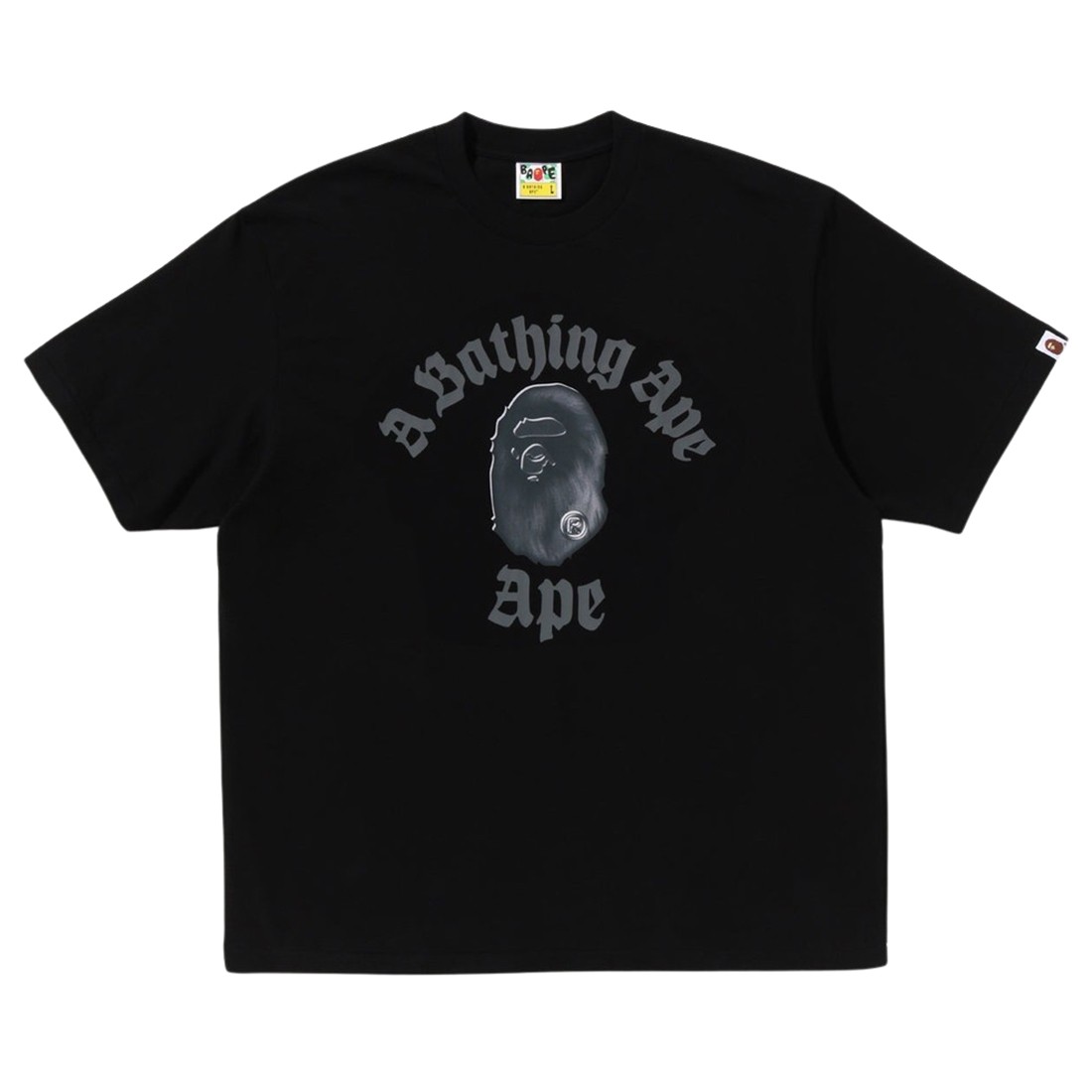 A Bathing Ape Men Gothic College Relaxed Fit Tee (black)