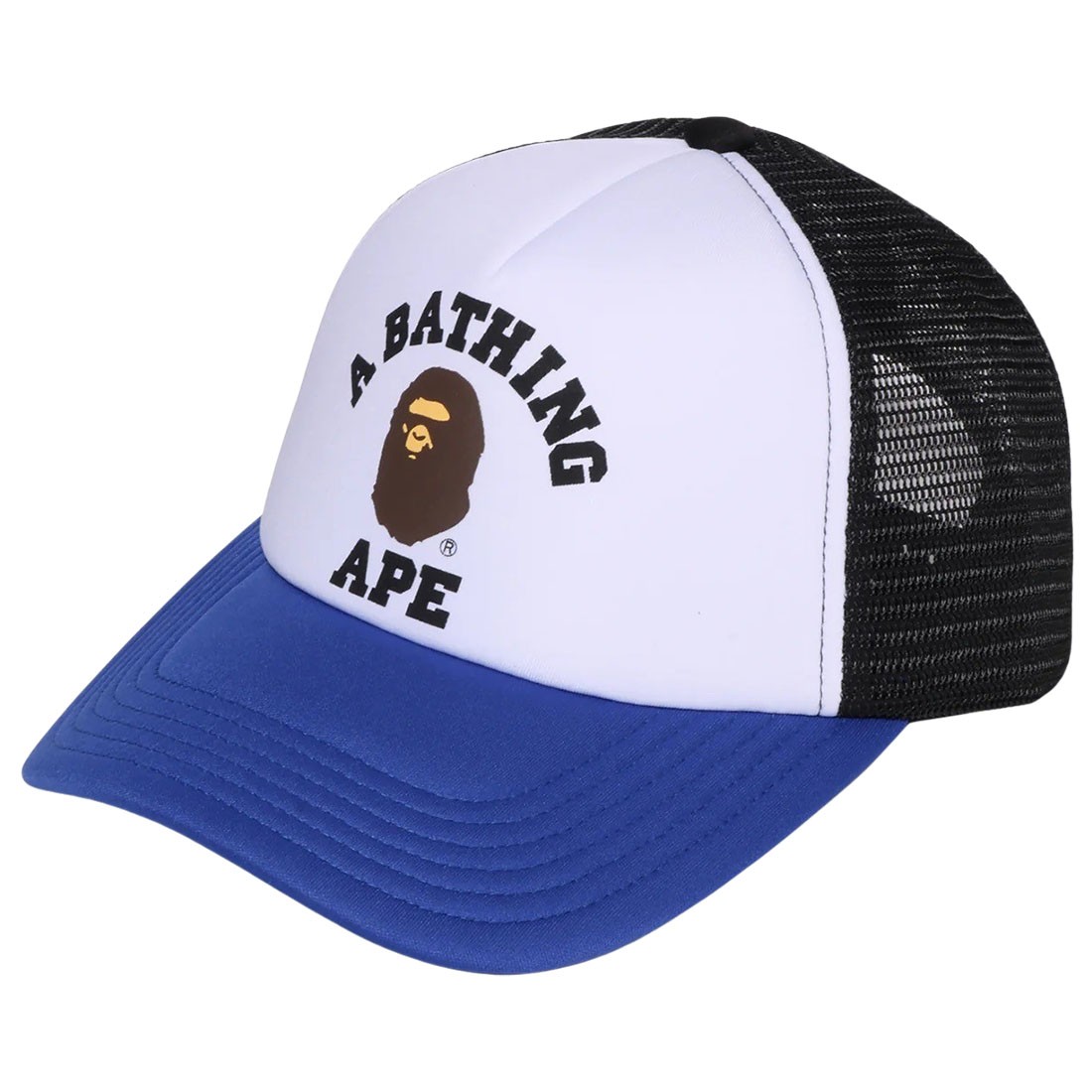 A Bathing Ape College Mesh Cap (black)