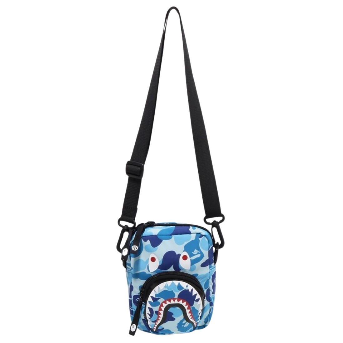 A Bathing Ape ABC Camo Shark Mini Bag (blue)