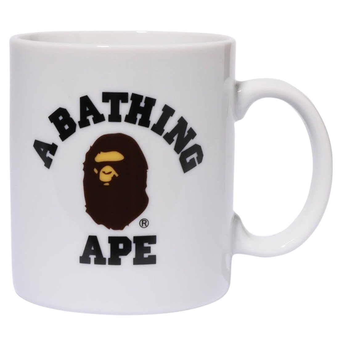 A Bathing Ape College Pottery Mug (white)