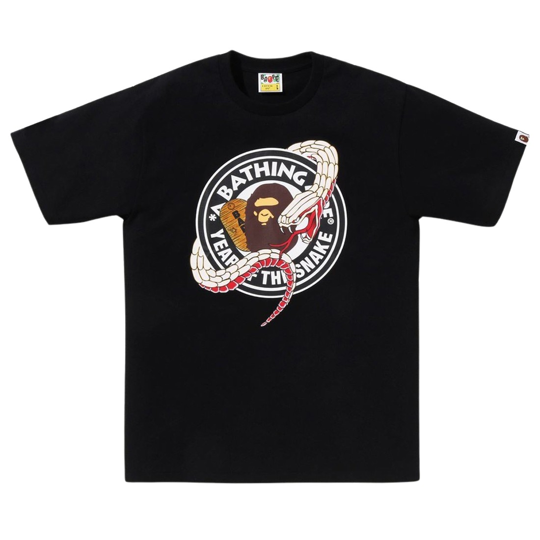 A Bathing Ape Men Year Of The Snake Tee (black)