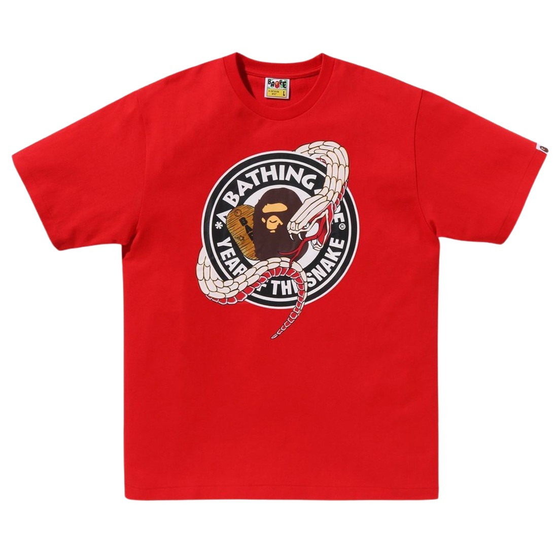 A Bathing Ape Men Year Of The Snake Tee (red)