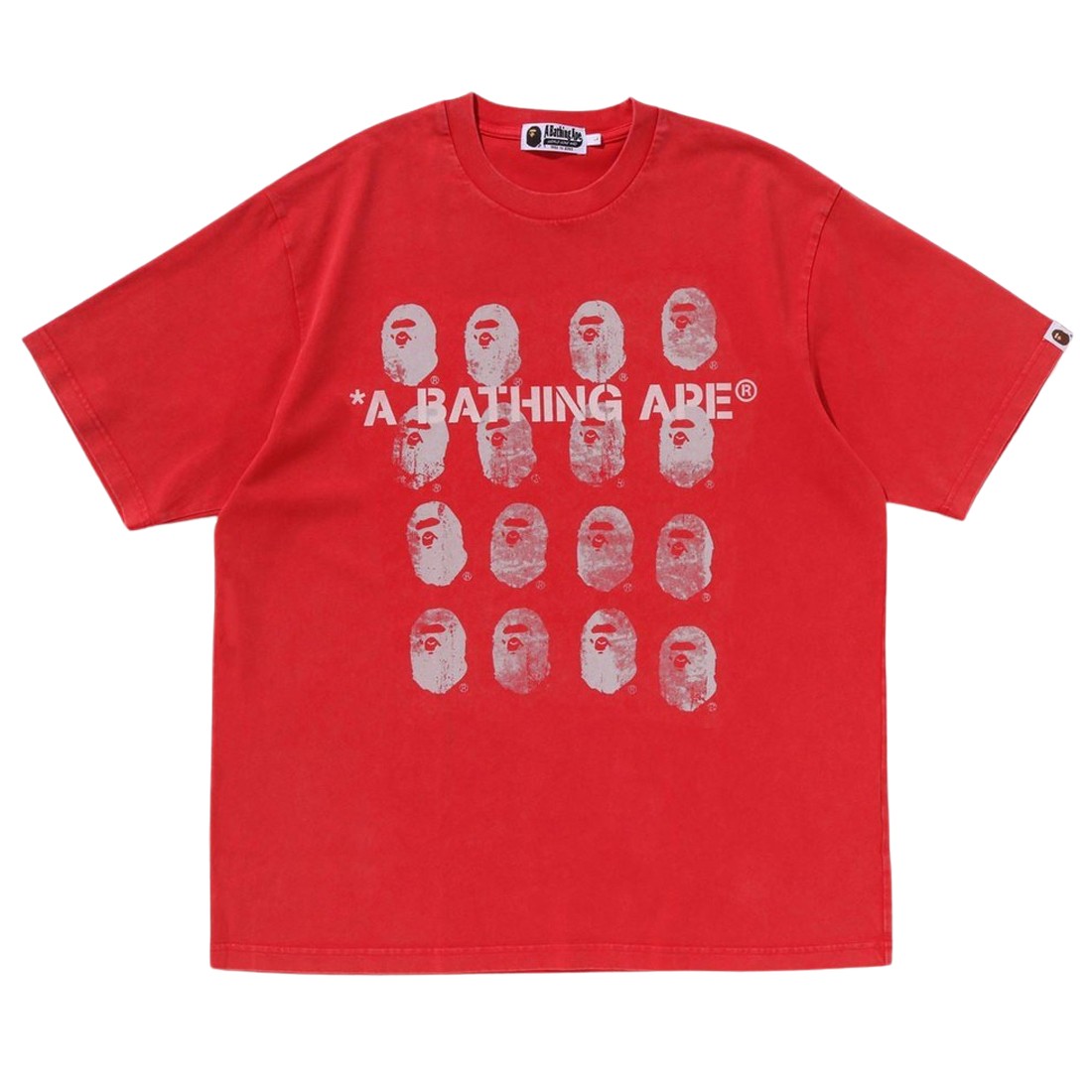【A BATHING APE】GARMENT DYE LOGO RELAXED FIT TEE 要在庫確認 GARMENT DYE MULTI LOGO RELAXED FIT TEE – eu.bape.com