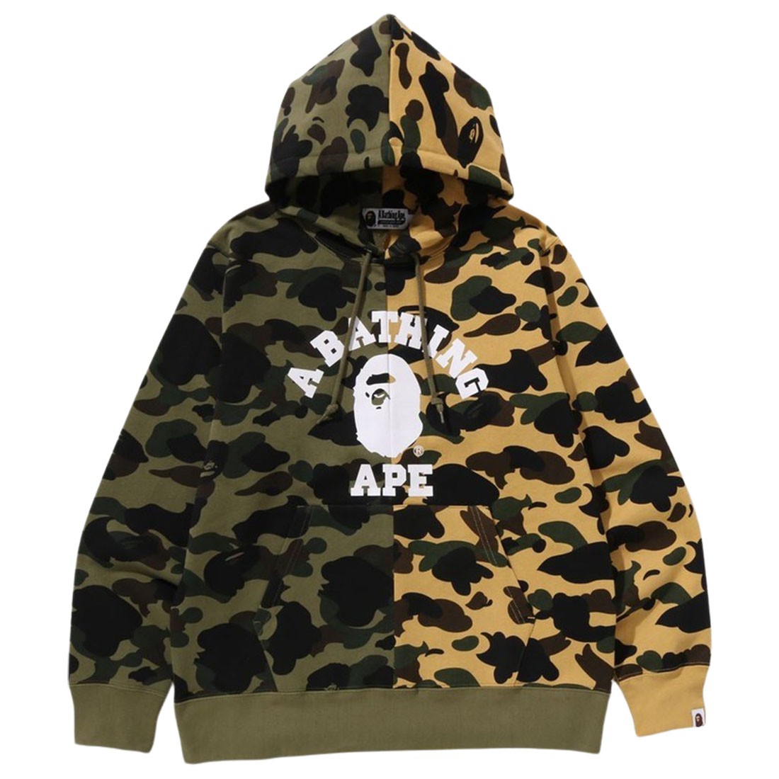 A Bathing Ape Men 1st Camo Separate Pullover Hoodie (multi)