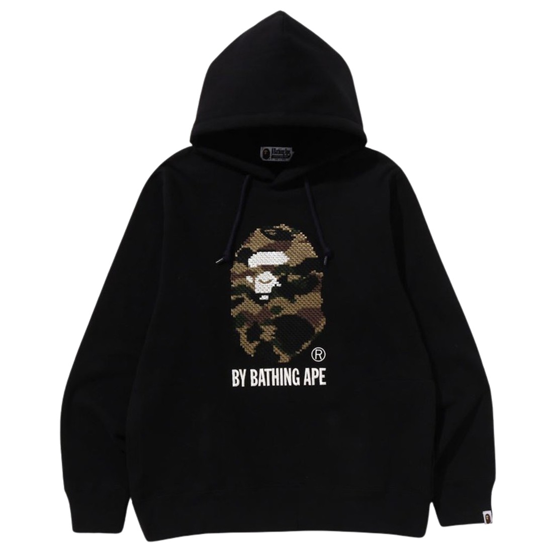 A Bathing Ape Men 1st Camo By Bathing Ape Pullover Hoodie (black)