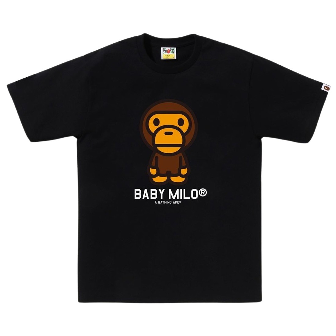 A Bathing Ape Men Baby Milo Tee (black)