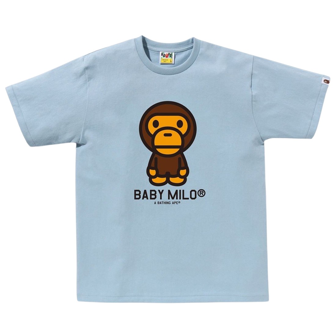 A Bathing Ape Men Baby Milo Tee (blue / sax)