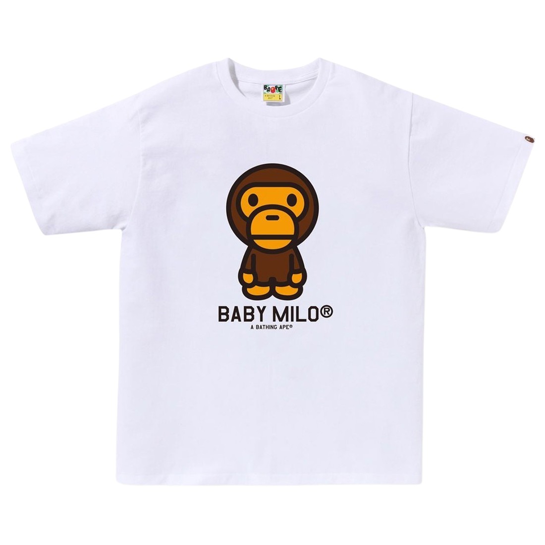 A Bathing Ape Men Baby Milo Tee (white)