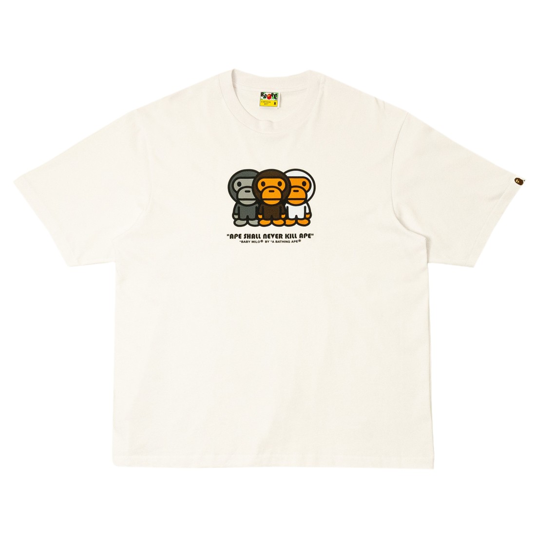 A Bathing Ape Men Bape Milo Relaxed Fit Tee (white)